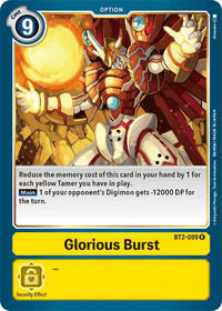 Glorious Burst BT2-099-Kantocards