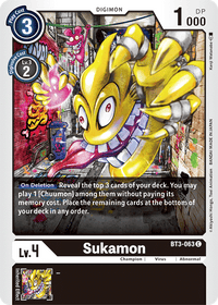 Sukamon BT3-063-Kantocards