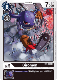 Giromon BT3-068-Kantocards
