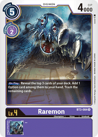 Raremon BT3-084-Kantocards