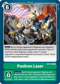 Positron Laser BT3-104-Kantocards