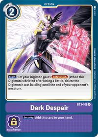 Dark Despair BT3-108-Kantocards