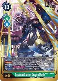 Imperialdramon Dragon Mode BT3-111-Kantocards