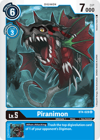 Piraniamon BT4-028-Kantocards