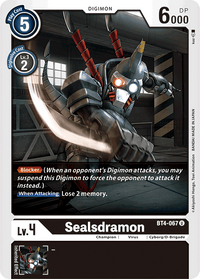 Sealsdramon BT4-067-Kantocards