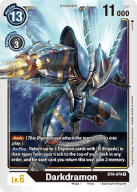 Darkdramon BT4-074-Kantocards