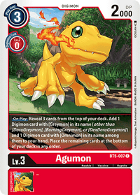Agumon BT5-007-Kantocards
