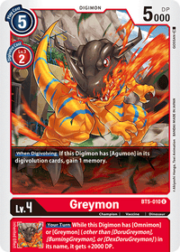 Greymon BT5-010-Kantocards
