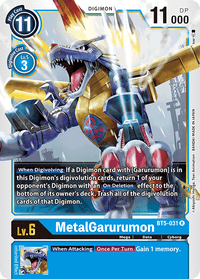 MetalGarurumon BT5-031-Kantocards