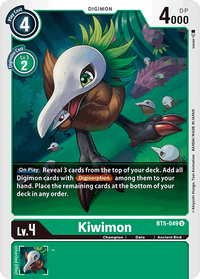 Kiwimon BT5-049-Kantocards