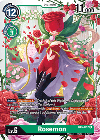 Rosemon BT5-057-Kantocards
