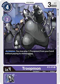Troopmon BT5-074-Kantocards