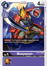 Musyamon BT5-075-Kantocards