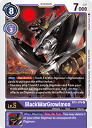 BlackWarGrowlmon BT5-079-Kantocards