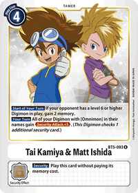Tai Kamiya & Matt Ishida BT5-093-Kantocards