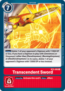 Trascendent Sword BT5-095-Kantocards