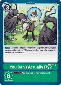 You Can't Actually Fly? BT5-101-Kantocards