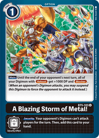 A Blazing Storm of Metal! BT5-103-Kantocards