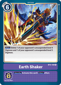 Earth Shaker BT5-108-Kantocards