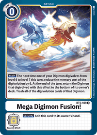 Mega Digimon Fusion BT5-109-Kantocards