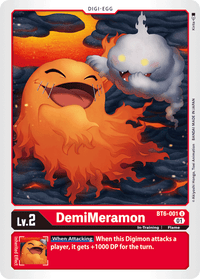 DemiMeramon BT6-001-Kantocards