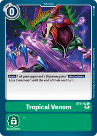 Tropical Venom BT6-102-Kantocards
