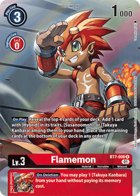 Flamemon BT7-008 (Arte Alterno)-Kantocards