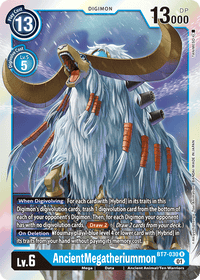 AncientMegatheriumon BT7-030-Kantocards