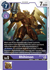 Rhihimon BT7-075-Kantocards
