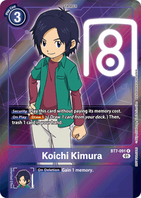 Koichi Kimura BT7-091 (Box Topper)-Kantocards
