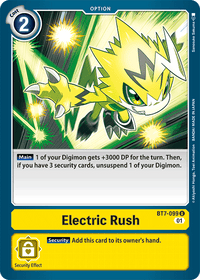 Electric Rush BT7-099-Kantocards