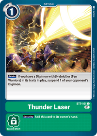 Thunder Laser BT7-101-Kantocards