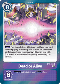 Dead or Alive BT7-109-Kantocards