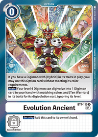 Evolution Ancient BT7-110-Kantocards