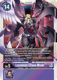 Lucemon: Chaos Mode BT7-111-Kantocards