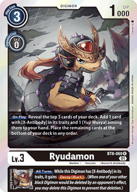 Ryudamon BT8-060-Kantocards