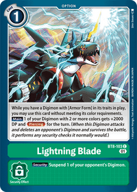 Lightning Blade BT8-103-Kantocards