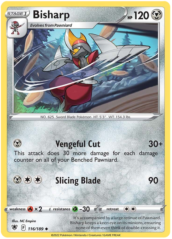 Bisharp 116/189
