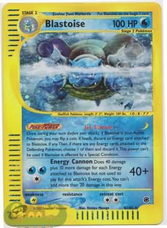 Blastoise 4/165 - Holo