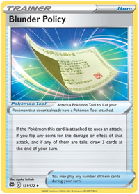 Blunder Policy 131/172 Reverse Holo-Kantocards