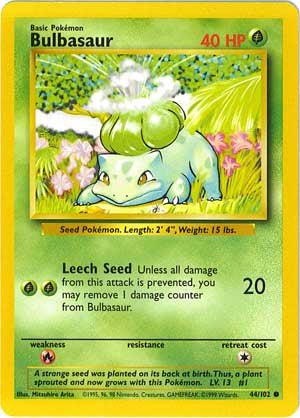 Bulbasaur 44/102