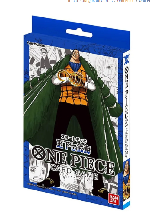 One Piece CCG: Starter Deck The Seven Warlords of the Sea (ST-03)-Kantocards