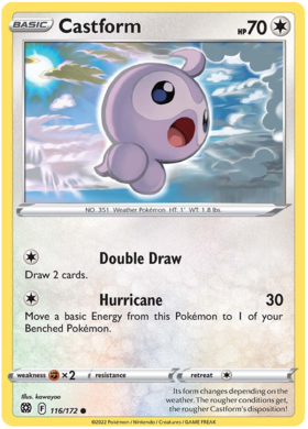 Castform 116/172