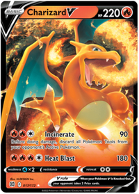 Charizard V 017/172-Kantocards