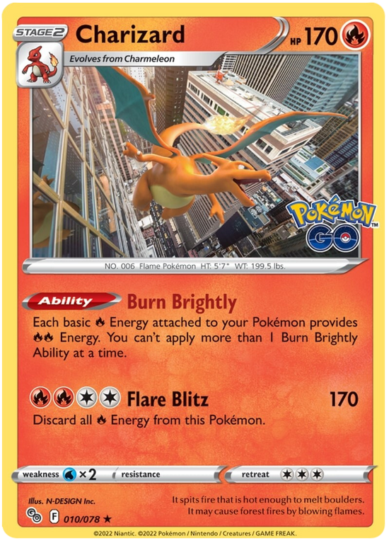Charizard 010/078 - Holo