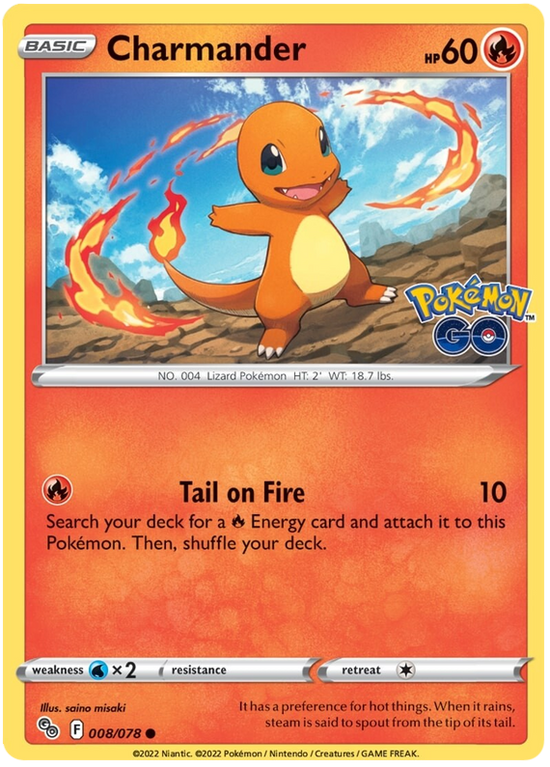Charmander 008/078