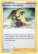 Cynthia's Ambition 138/172 Reverse Holo-Kantocards