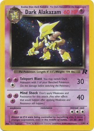 Dark Alakazam 1/82 - Holo