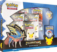 Celebrations Zacian Deluxe pin collection (Español)-Kantocards