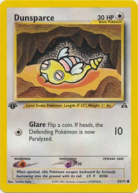 Dunsparce 54/75 - 1st Edition-Kantocards